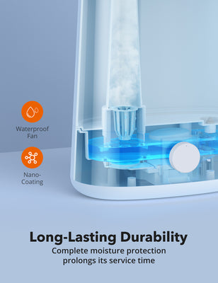 4.5L Top Fill Humidifier 048, Cool Mist Large Capacity Ultrasonic Humidifier
