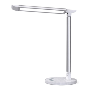 LED Desk Lamp 13, Eye-Caring Table Lamp with USB Charging Port, 5 Lighting Modes