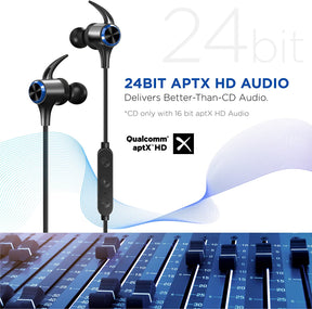 Boltune-Wireless Headphones 001 Pro, Bluetooth 5.0 aptX HD CVC 8.0 Noise Cancellation-TaoTronics US