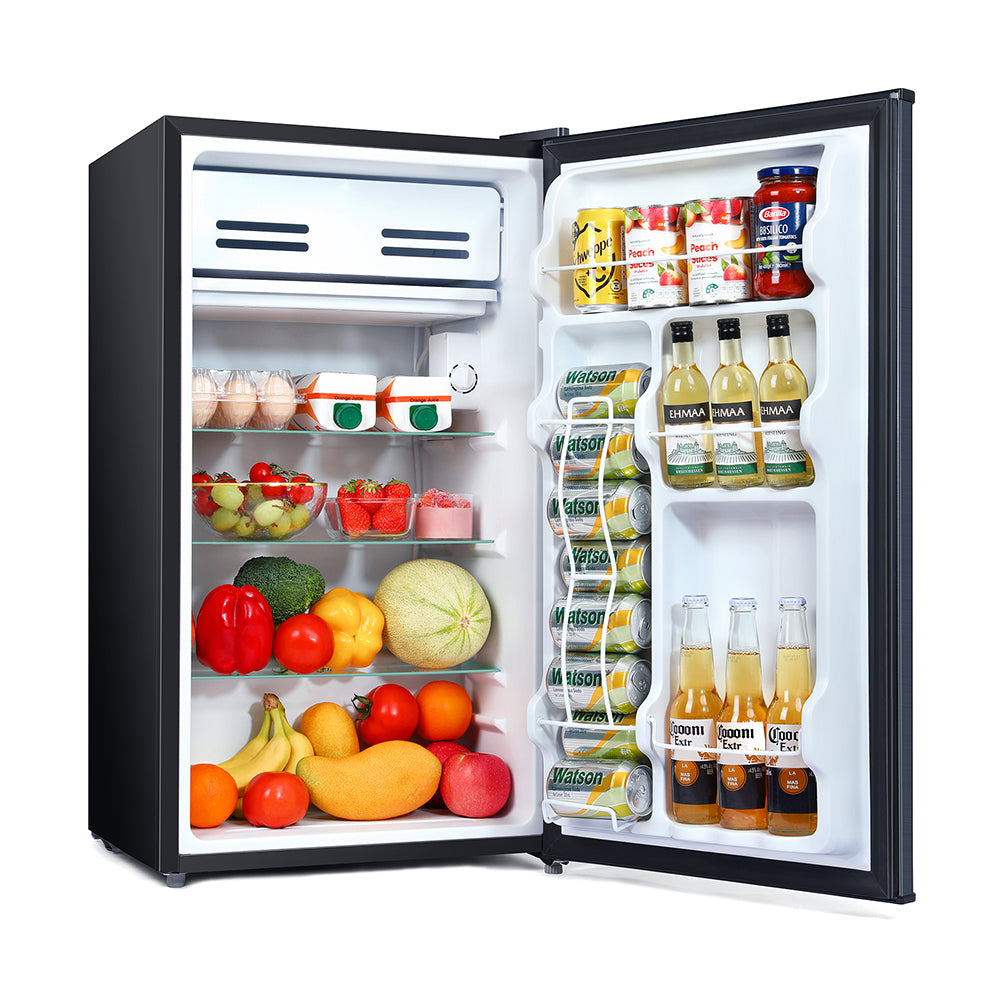 Compact Refrigerator, 3.3 Cu Ft Mini Fridge with Freezer for Bedroom Office Garage Studio-TaoTronics