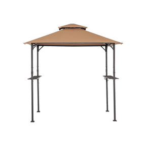 OLILAWN 8' x 5' Grill Gazebo, BBQ Gazebo Canopy for Outdoor Grill, Booarbecue Canopy