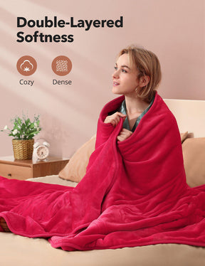 Homech Electric Heated Blanket, Throw 72'' x 84'' Full Size-TaoTronics US