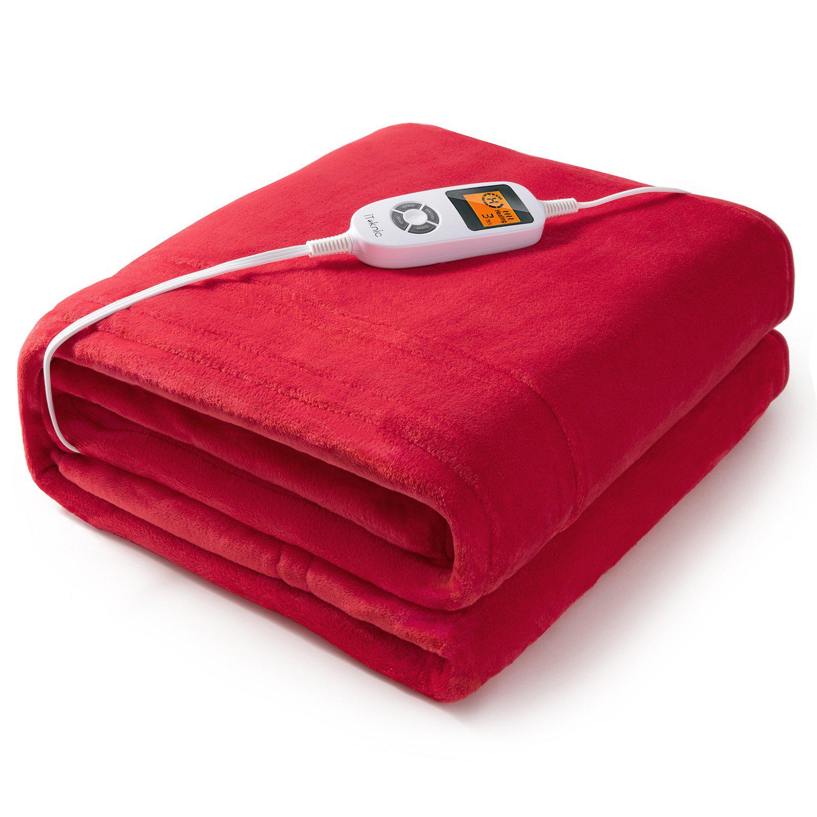 Homech Electric Heated Blanket, Throw 72'' x 84'' Full Size-TaoTronics US