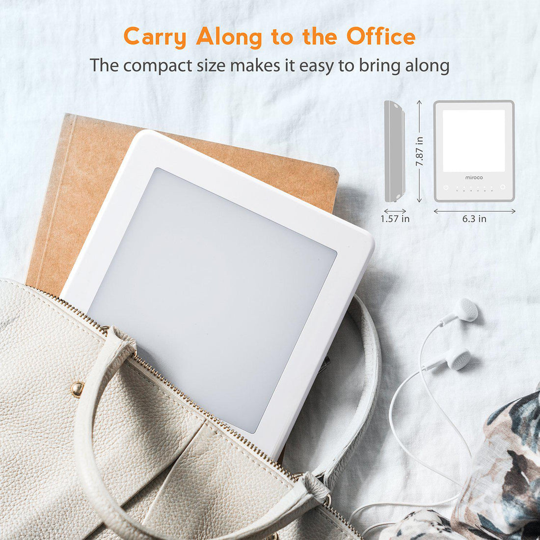 Products Light Therapy Lamp, Miroco UV Free 10000 Lux Therapy Lamp with