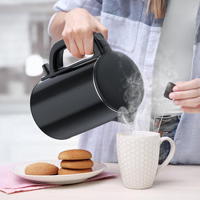 Electric Kettle, 1.5L Double Wall 100% Stainless Steel BPA-Free Cool Touch Tea Kettle with Overheating Protection-TaoTronics US