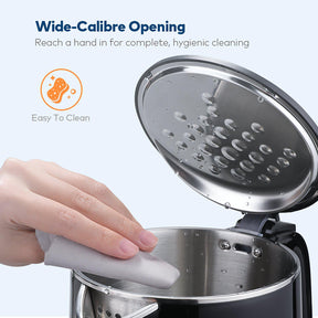Electric Kettle, 1.5L Double Wall 100% Stainless Steel BPA-Free Cool Touch Tea Kettle with Overheating Protection-TaoTronics US