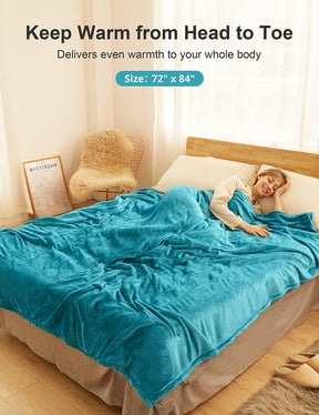 Blanket that covers top your whole body