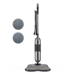 1100W Electric Spin & Steam Mop, 110℃/ 230℉Floor Steam Cleaner with 410ml Water Tank-TaoTronics US