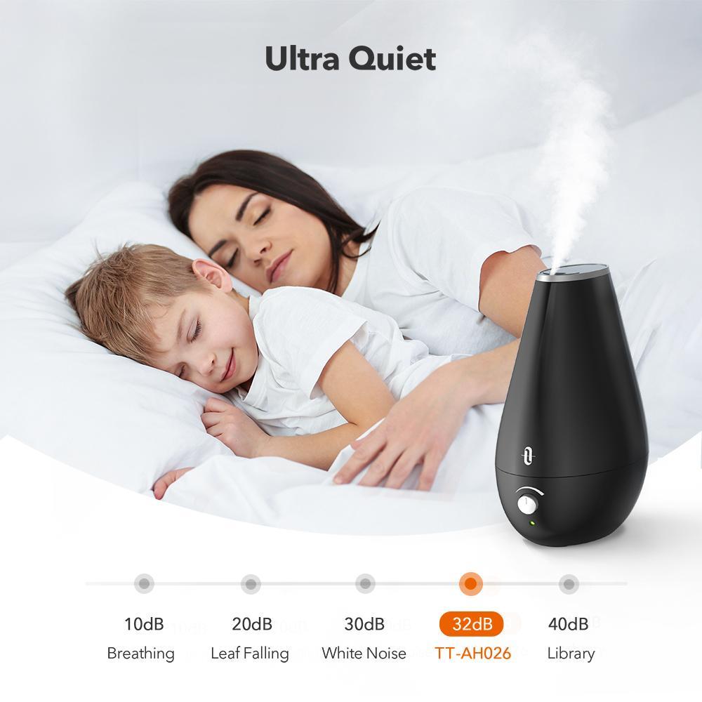TaoTronics BPA Free Cool Mist Humidifiers for Babies AH026 Gallery 4