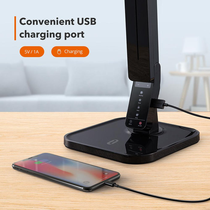 TaoTronics LED Desk Lamp with USB Charging Port