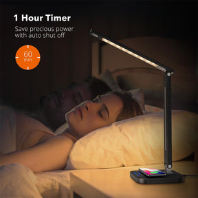 TaoTronics Desk Lamp with Qi-Enabled Wireless Fast Charger DL038 Gallery 5