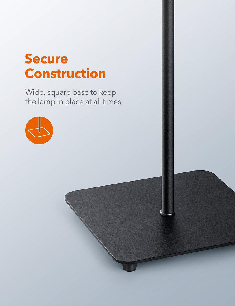 TaoTronics LED Floor Lamp Reading Light Standing Gooseneck Lighting