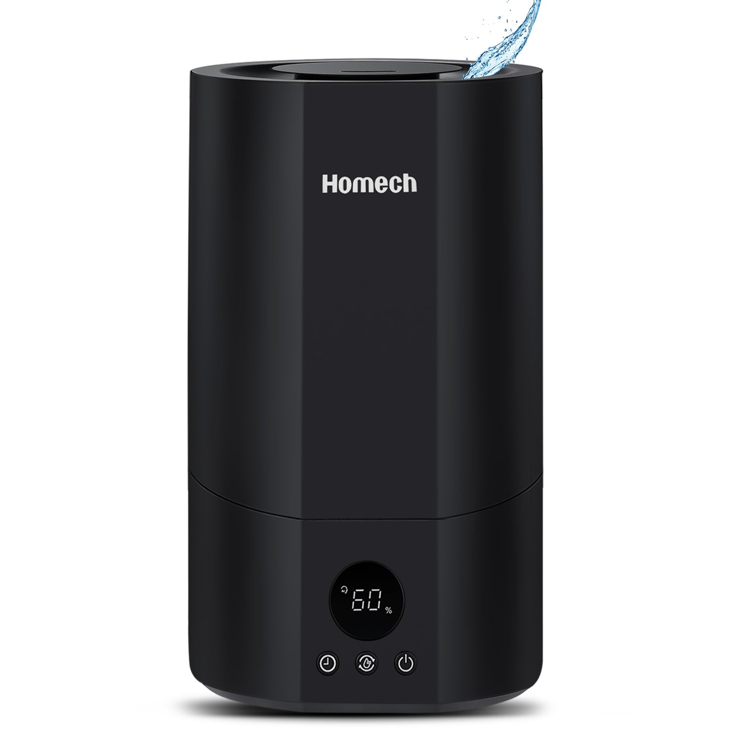 Top Fill Cool Mist Humidifier - Black