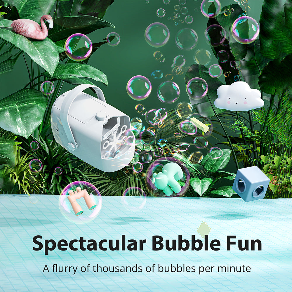 Taotronics Bubble Machine – Bubble Blower Makes Big Bubbles 500-1000 Bubbles Per Minute-TaoTronics US