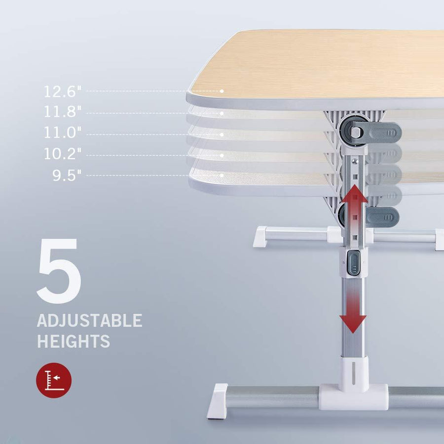 Laptop Desk TTSD003 AngleAdjustable Laptop Table for Bed TaoTronics
