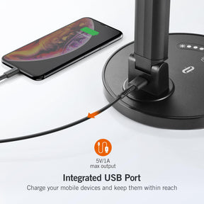 TaoTronics LED Eye-caring Table Lamps with USB Charging Port DL13 Gallery 9
