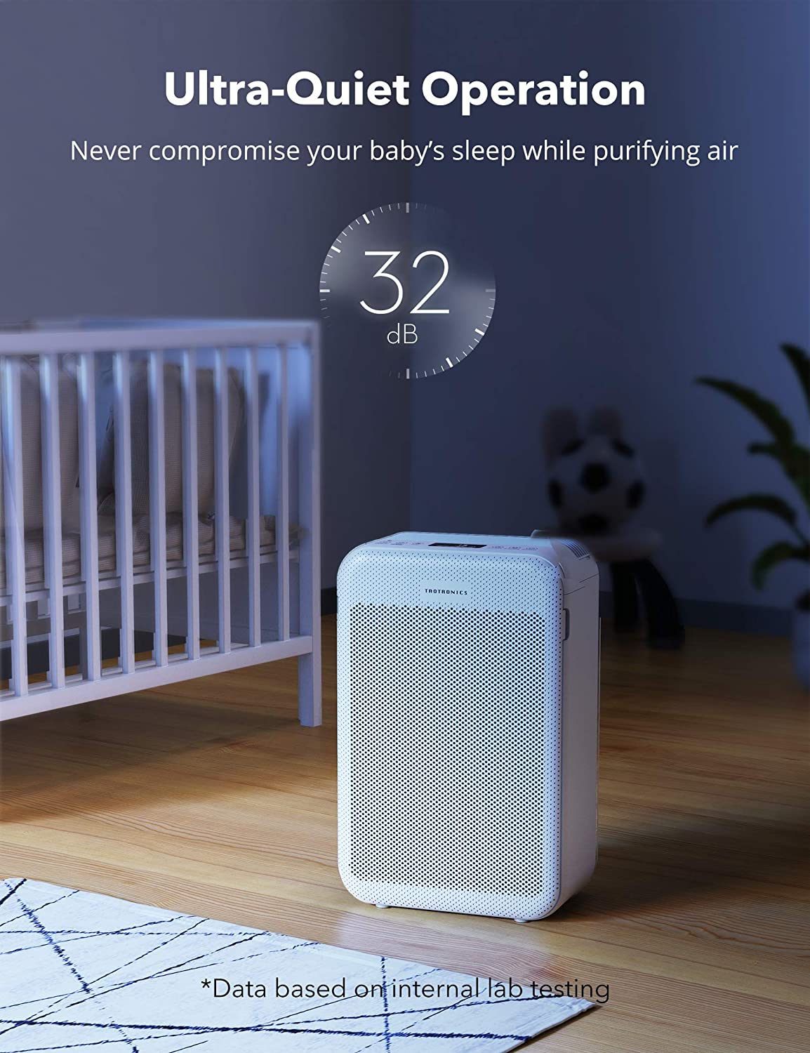 Air Purifier for Home Smoke Pollen Pet Dander-TaoTronics