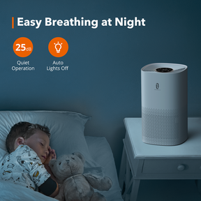 HEPA Air Purifier for Home & Air Quality Sensor[Auto Mode, Timer]-TaoTronics US