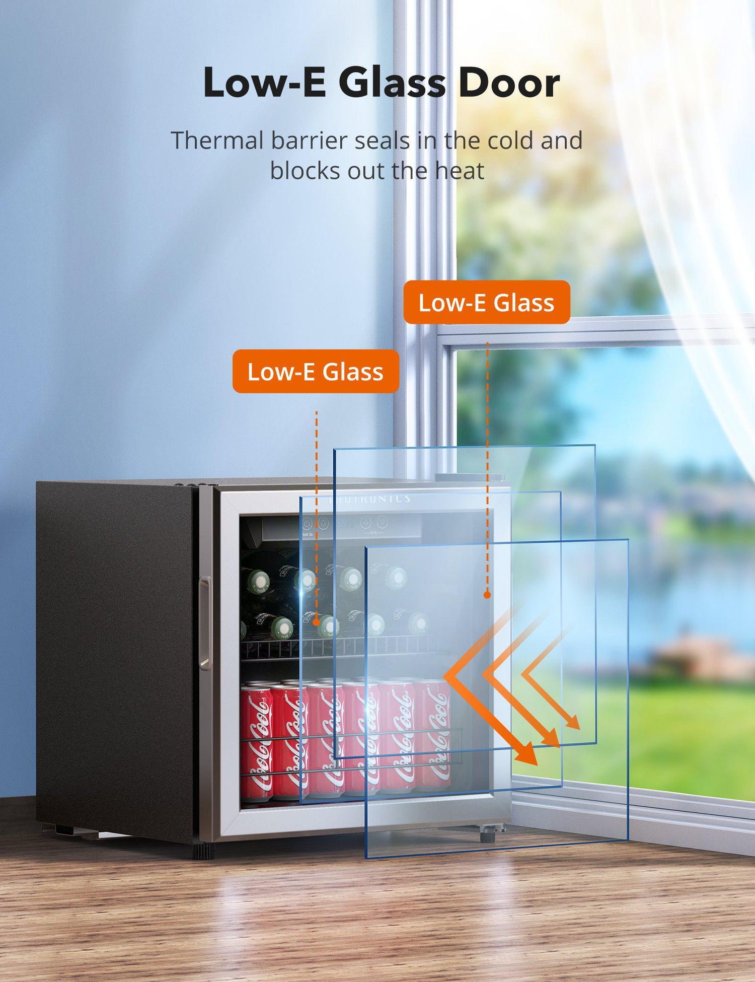 Mini Fridge 001,Beverage Refrigerator Cooler Freestanding Bar Fridge