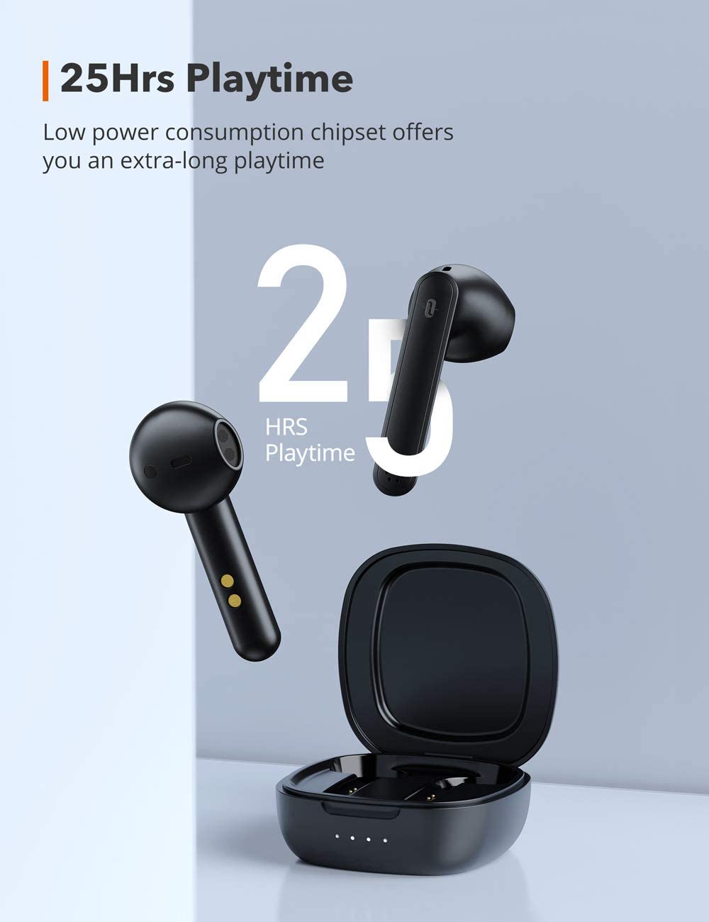 TWS wireless earphones with case