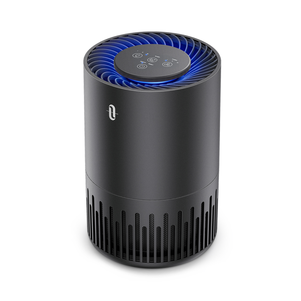 Air Purifier 001, Desktop Air Cleaner with 3-in-1 True HEPA Filter-TaoTronics