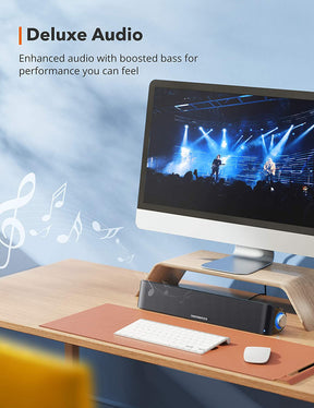 PC Soundbar Bluetooth 5.0 Wireless Computer Speaker-TaoTronics